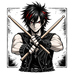 Guy: The Wild V-kei Drummer