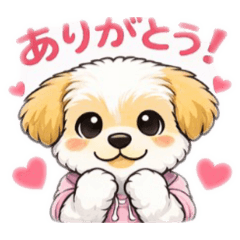 ポメプーのマロンくん