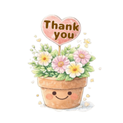 Sweet Pastel Flower Stickers