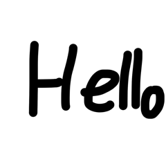 Every day words Hello