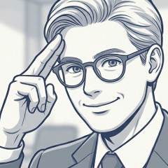 A hardworking businessperson today