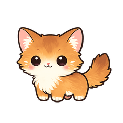 Polite Fox Cat SomaMi Daily Stickers
