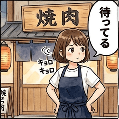 燒肉女子：美味肉食系日常實用貼圖