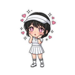 Golfer Girl Stickers Vol.2