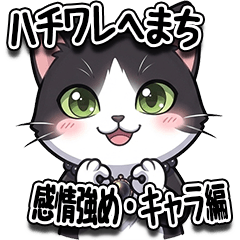 Hemachi : Expressive Tuxedo cat