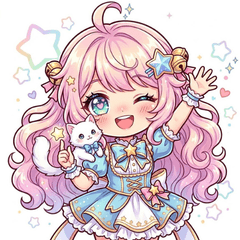 Magical Girl Nanoka-chan Stickers