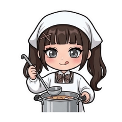 School Girl Life: Goth-Pigtails Style