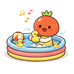 tomatan kawaii stickers