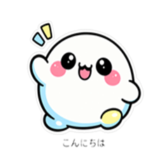 Cute Mochi stickers for daily chats use