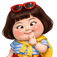 Funny face girl 221 NoText