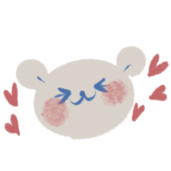 旅的小熊 Bisuke：無文字手繪表情貼