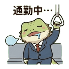 Bearded Dragon: Rookie Office Life