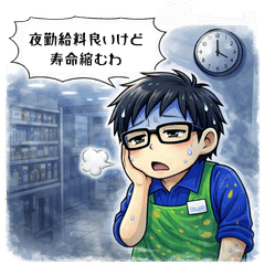 Convenience Store Night Shift Life
