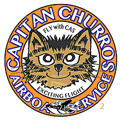 Capitan Churros Sticker2