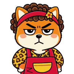 Kansai Mom Shiba Funny Daily Stickers