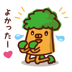 樫の木のキッコとスズメのチュン_Ver.2