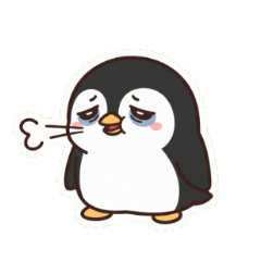 超かわいいぐうたらペンギン