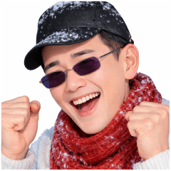 小羽哥哥,超Q超萌AI的日常實用貼圖