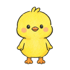 可愛小黃雞的日常貼圖