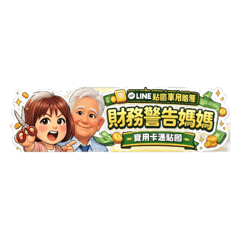 媽媽財務警告｜超實用碎念貼圖