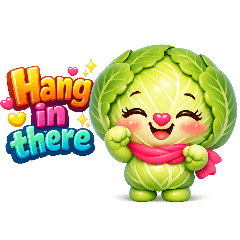 Lovely Cabbage Stickers