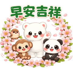 可愛動物—實用貼圖