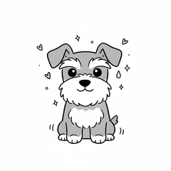 Schnauzer Puppy Daily Life vol.2