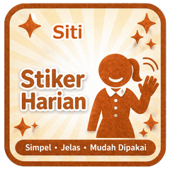Siti Name Stickers