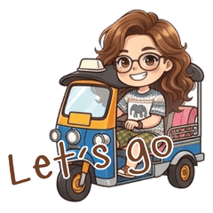 A girl glasses V4 (travel)