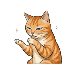 優雅的厭世社畜貓