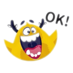 芒果小怪獸-日常打招呼