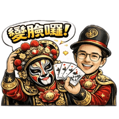 神奇傑克跟神奇小歪陪大家表演