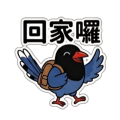 臺灣藍鵲很可愛