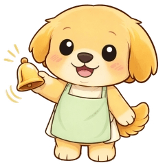 Golden Retriever: Daily Meal & Greeting