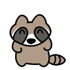 Moving! The daily life of a raccoon