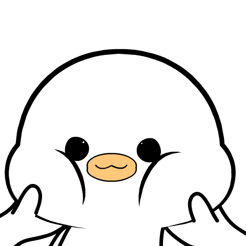 Little White Duck : Pop-up stickers