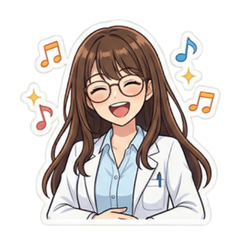 Science Girl Stickers: Lab Life & More