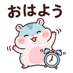 Cute Everyday Hamster Stickers