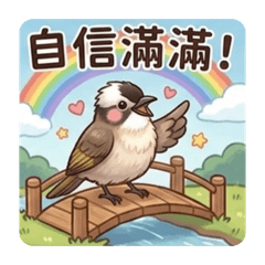 白頭翁之我家有隻小阿飛-暖心療癒日常
