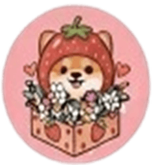Chihuahua's strawberry hat