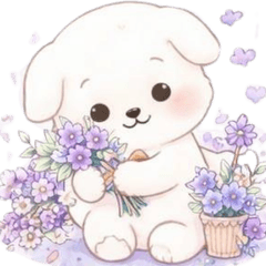 น้องหมาสีขาวน่ารัก (แชทได้ทุกวัน)