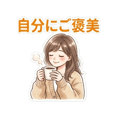 Positive Daily Life: Women's Stickers