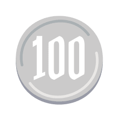 動く！かわいいお金のスタンプ