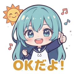 Cute Daily Girl Stickers Vol.1