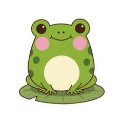 frog/frog sticker