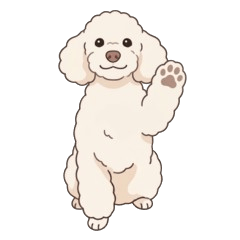 Fluffy Poodle Daily Stickers Vol.1