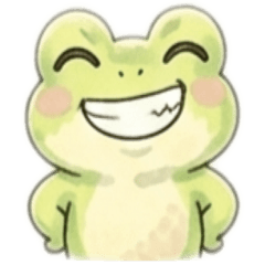 NEW Frogsticker