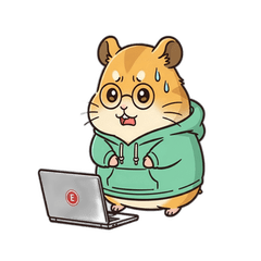 Hamster Software Engineer Stickers