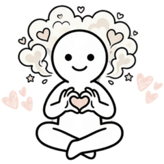 Stick figure reaction stickers