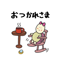 Ribbon-chan's daily life.